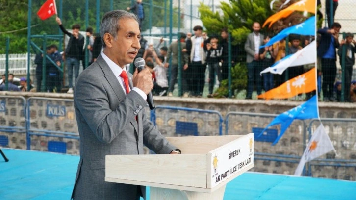 AK Parti Siverek se&ccedil;im b&uuml;rosunun a&ccedil;ılışı mitinge d&ouml;n&uuml;şt&uuml;