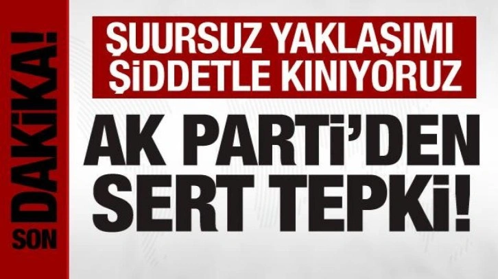 AK Parti S&ouml;zc&uuml;s&uuml; &Ccedil;elik'ten Fransa benzetmesine sert tepki: K&ouml;t&uuml; niyetli bir yaklaşım!