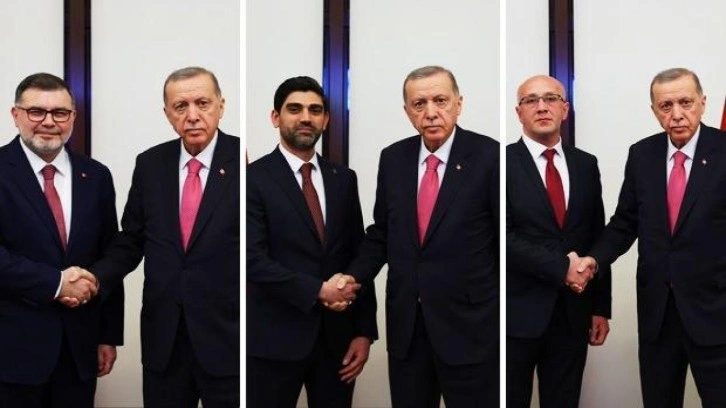 AK Parti'de &uuml;st d&uuml;zey değişiklikler: 3 yeni başkan atandı