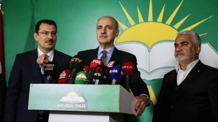 AK Parti'den H&Uuml;DA PAR'a ziyaret: Ortak a&ccedil;ıklama