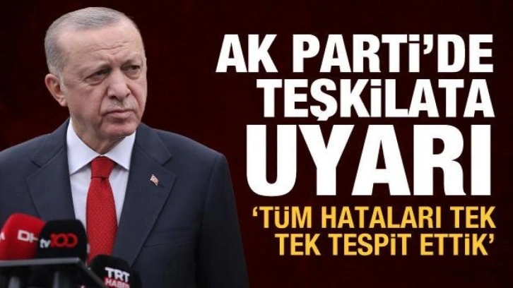 AK Parti'den teşkilata se&ccedil;im uyarısı: T&uuml;m hataları tek tek tespit ettik