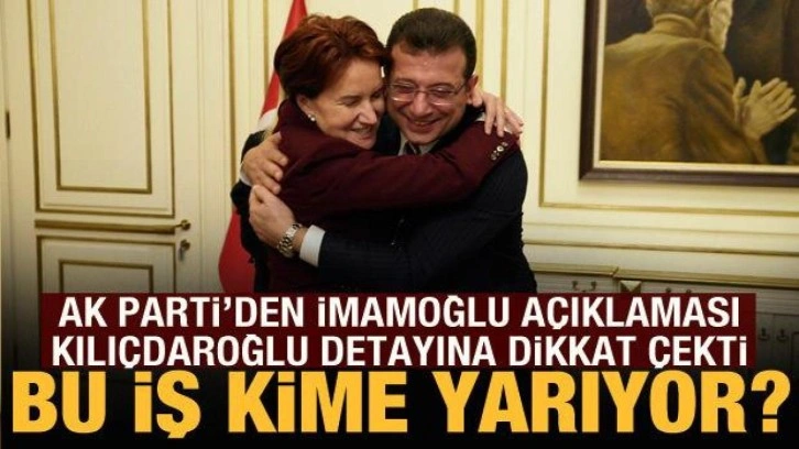 AK Partili &Ouml;zkaya'dan İmamoğlu a&ccedil;ıklaması: Kesinleşmiş bir ceza değil!