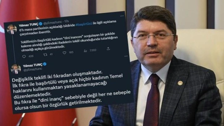 AK Parti'li Tun&ccedil;'tan altılı masanın Baş&ouml;rt&uuml;s&uuml; teklifi iddiasına tepki: &Ccedil;arpıtma