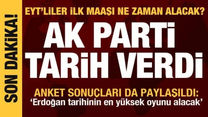 AK Partili Turan, EYT i&ccedil;in tarih verdi: İlk maaşlar Mart ayında!