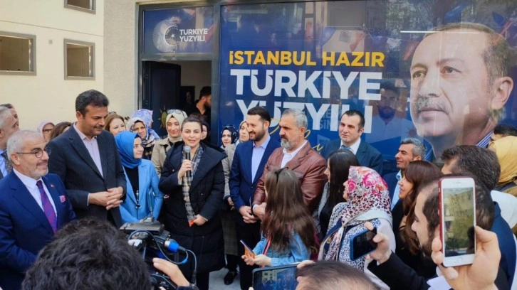 AK Parti'nin Maltepe irtibat b&uuml;rosu a&ccedil;ıldı