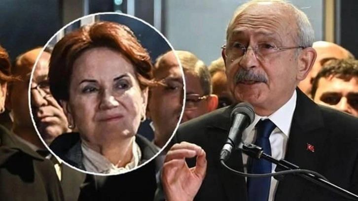 Akşener Kılı&ccedil;daroğlu'nu sildi! Cumhurbaşkanı adayına yer vermediler