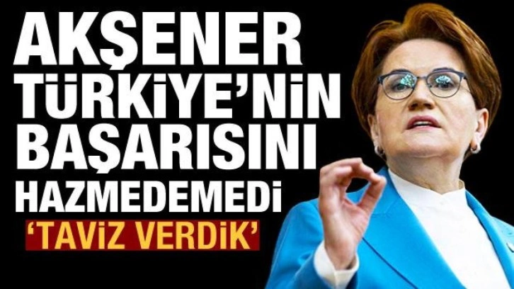 Akşener, Madrid anlaşmasını 'beğenmedi': T&uuml;rkiye taviz verdi