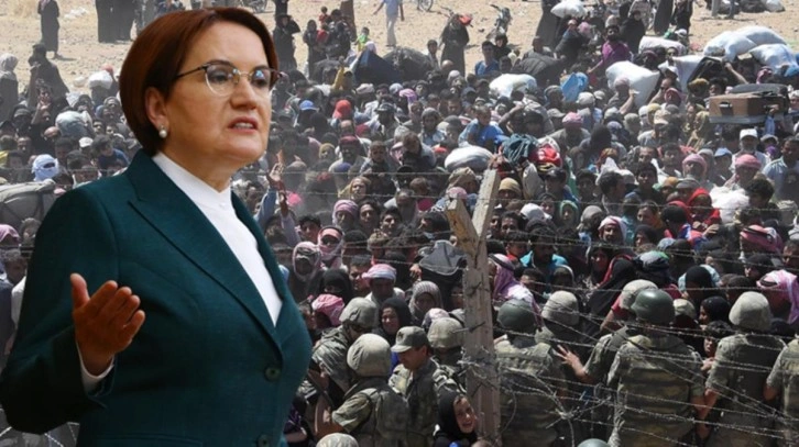 Akşener'den dikkat &ccedil;eken s&ouml;zler: 2053'te n&uuml;fusun 35 milyonu Suriyelilerden oluşacak