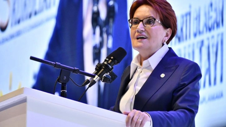 Akşener'den se&ccedil;im a&ccedil;ıklaması! Net konuştu! İlk adayını ilan etti