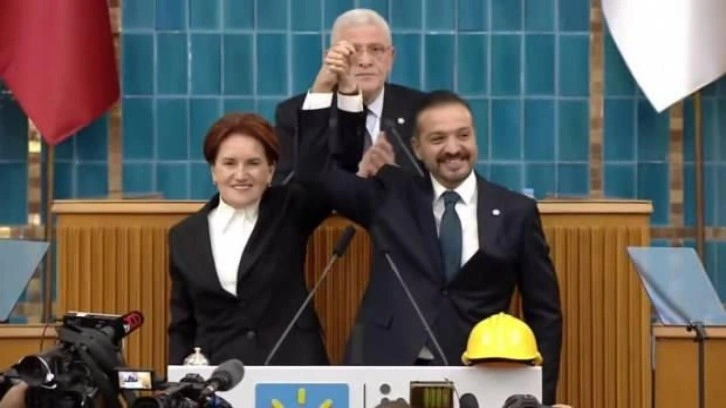 Akşener'in 'Başından beri bizimleydi' dediği K&uuml;rşad Zorlu İYİ Parti'ye katıldı!