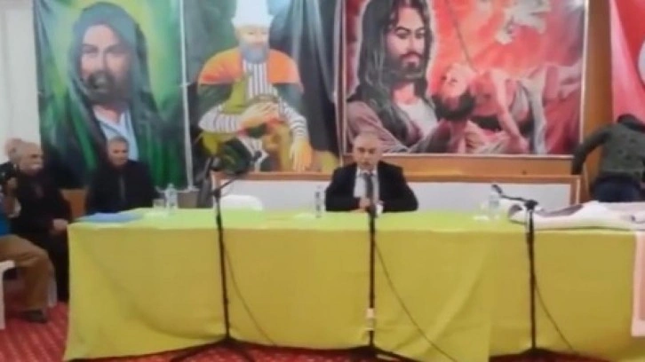 Alevi dedenin Kur'an-ı Kerim okumasından rahatsız oldular! Skandal sözler