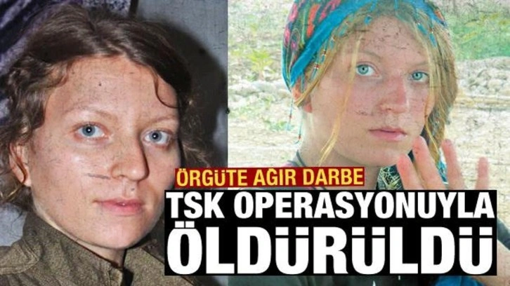 Alman ter&ouml;rist Eva, TSK operasyonuyla &ouml;ld&uuml;r&uuml;ld&uuml;