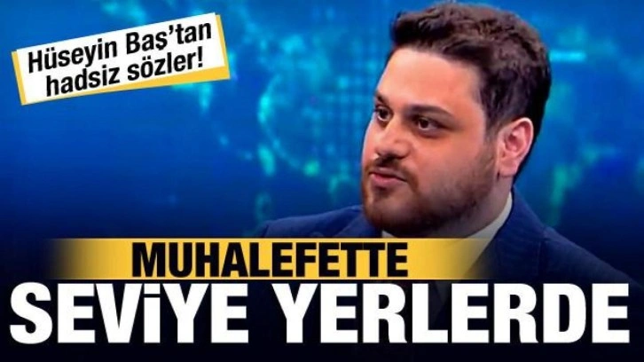 Altılı Masa'dan veto yiyen BTP lideri H&uuml;seyin Baş'tan haddini aşan s&ouml;zler!