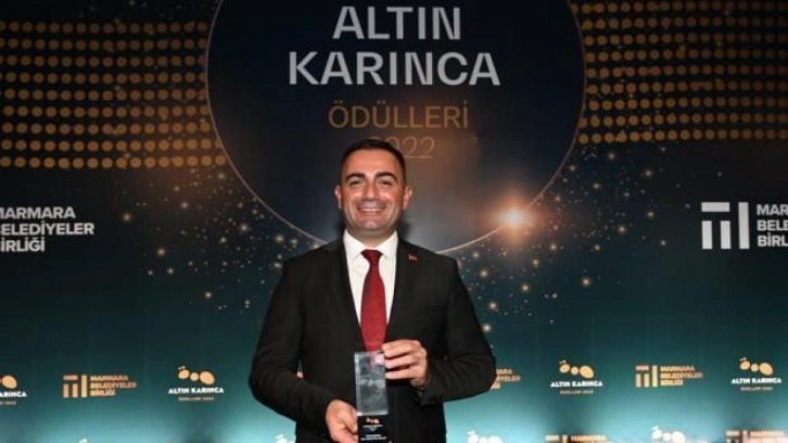 Altın Karınca&rsquo;da projeler yarıştı! Biga Belediyesi &ouml;d&uuml;l&uuml; kaptı