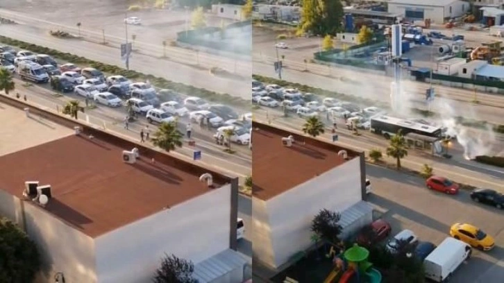 Ambulansa yol vermeyen s&uuml;r&uuml;c&uuml; trafikten men edildi