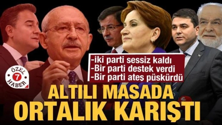 'Anadil' ve '&Ouml;zerklik' altılı masayı karıştırdı! Haber7 masanın paydaşlarına sor