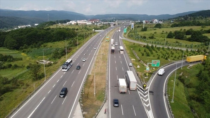 Anadolu Otoyolu’nun Bolu kesimindeki yol 20 Haziran’a kadar kapalı