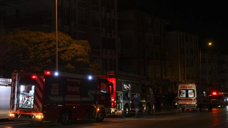 Ankara'da apartmanda patlama!
