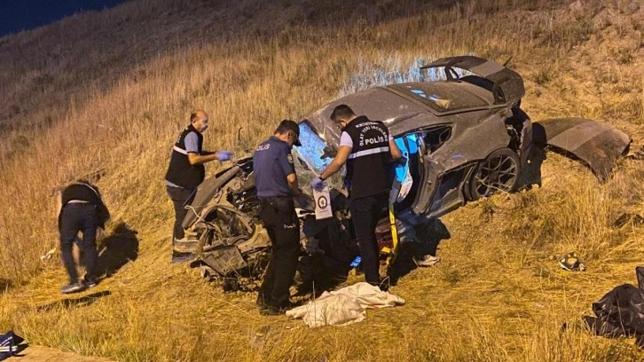 Ankara'da otomobil takla attı: 1 ölü, 1 yaralı