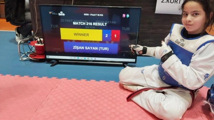 Annesi dünya şampiyonuydu: Kızı şehrin en iyisi oldu