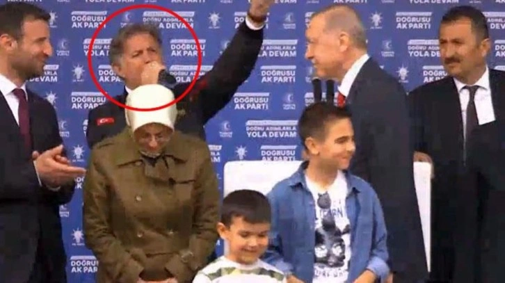 Anons&ccedil;usunun Muharrem İnce &ccedil;ıkışı Cumhurbaşkanı Erdoğan'ın mitingine damga vurdu