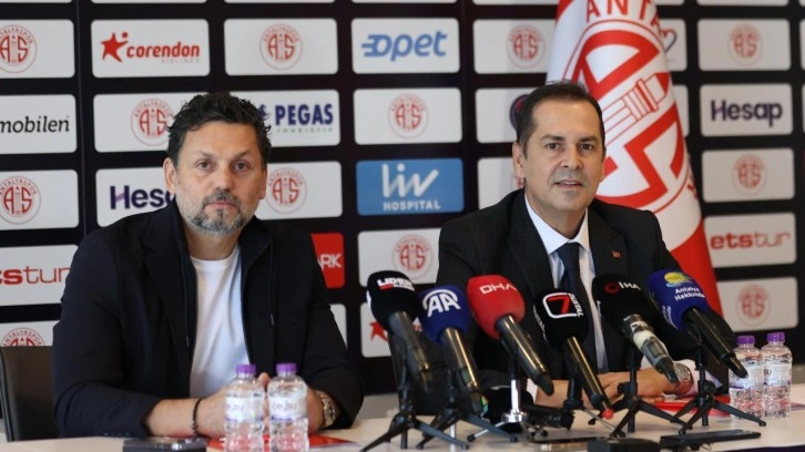 Antalyaspor, Erol Bulut ile 2 yıllık sözleşme imzaladı