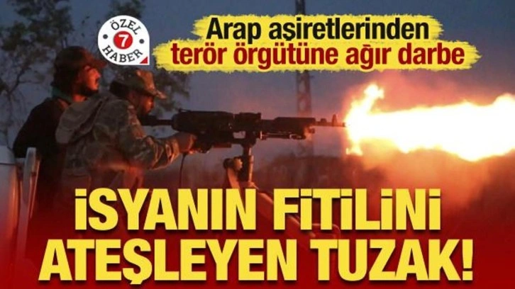 Arap aşiretlerinden ter&ouml;r &ouml;rg&uuml;t&uuml; YPG/PKK'ya darbe: İsyanın fitilini ateşleyen tuzak!