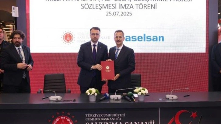 ASELSAN, havadan ihbar kontrol uçakları için protokol imzaladı