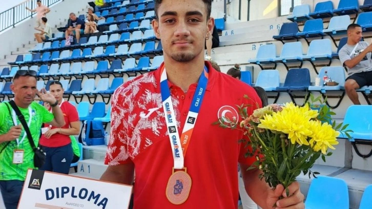 Aydınlı milli sporcu Balkan Şampiyonu oldu