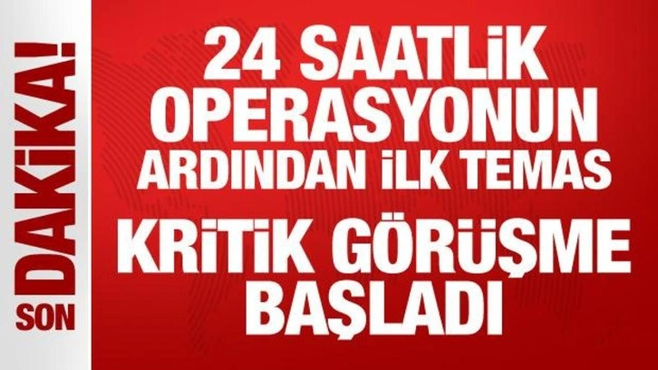 Azerbaycan ile Ermenistan arasında ilk temas: Kritik g&ouml;r&uuml;şme başladı!