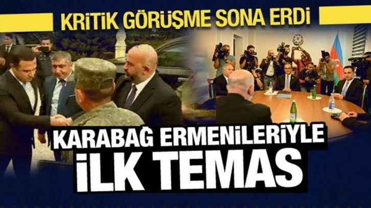 Azerbaycan ile Ermenistan arasında ilk temas: Kritik g&ouml;r&uuml;şme sona erdi!