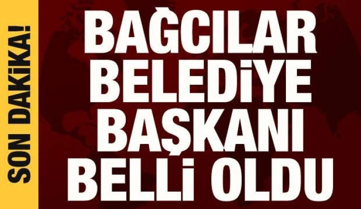 Bağcılar Belediye Başkanı Abdullah &Ouml;zdemir oldu.