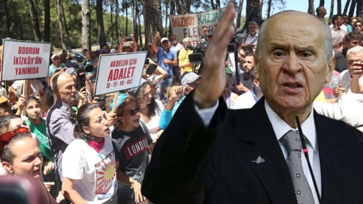 Bah&ccedil;eli'den, Akbelen'deki eylemcilere &ccedil;ok sert s&ouml;zler: Gezi Parkı...
