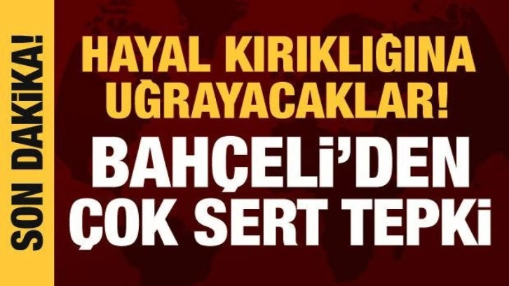 Bah&ccedil;eli'den Kılı&ccedil;daroğlu'nun HDP ziyaretine tepki
