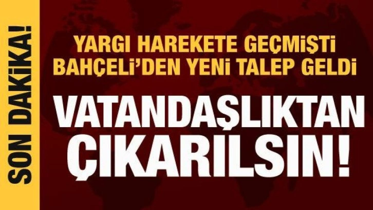Bah&ccedil;eli'den TTB Başkanı Fincancı'ya sert tepki: Vatandaşlıktan &ccedil;ıkarılmalı!