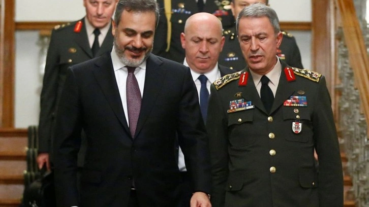 Bakan Akar ve MİT Başkanı Fidan Moskova&rsquo;da