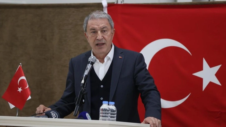 Bakan Akar'dan 'ter&ouml;r' mesajı: Milletimiz prim vermeyecektir!
