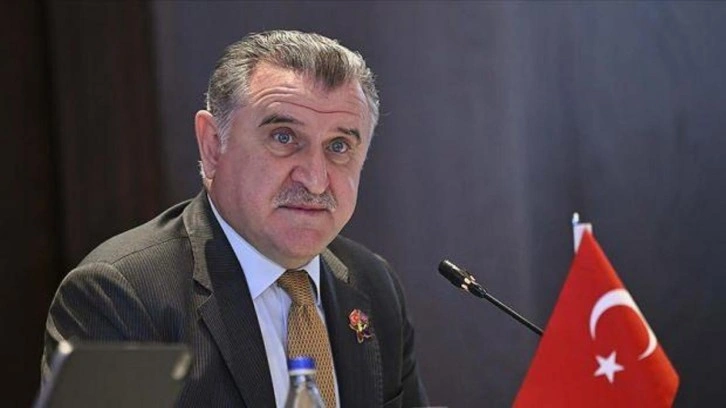 Bakan Bak'tan TMPK başkanlığına seçilen Murat Aksu’ya tebrik