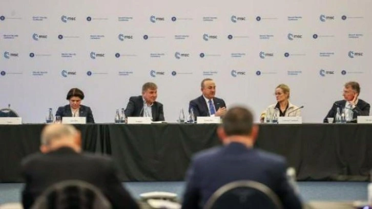 Bakan &Ccedil;avuşoğlu, M&uuml;nih G&uuml;venlik Konferansı&rsquo;na katıldı