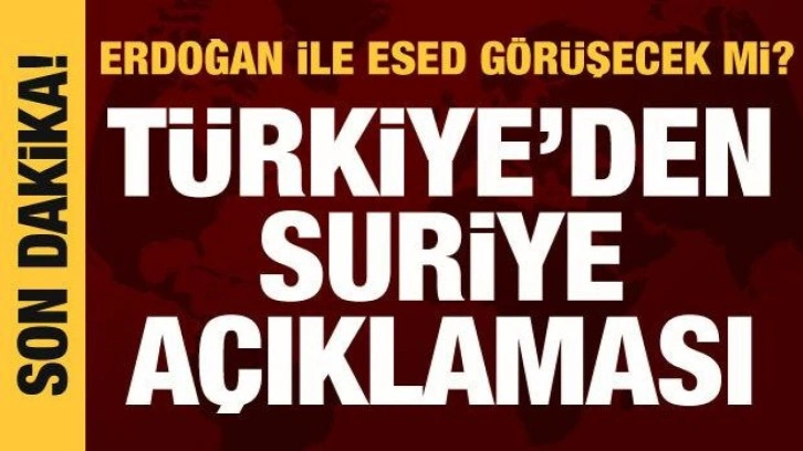 Bakan &Ccedil;avuşoğlu'ndan Esed a&ccedil;ıklaması