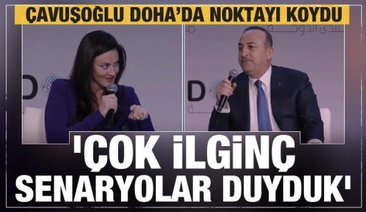 Bakan &Ccedil;avuşoğlu'ndan S-400 a&ccedil;ıklaması: &Ccedil;ok ilgin&ccedil; senaryolar duyduk
