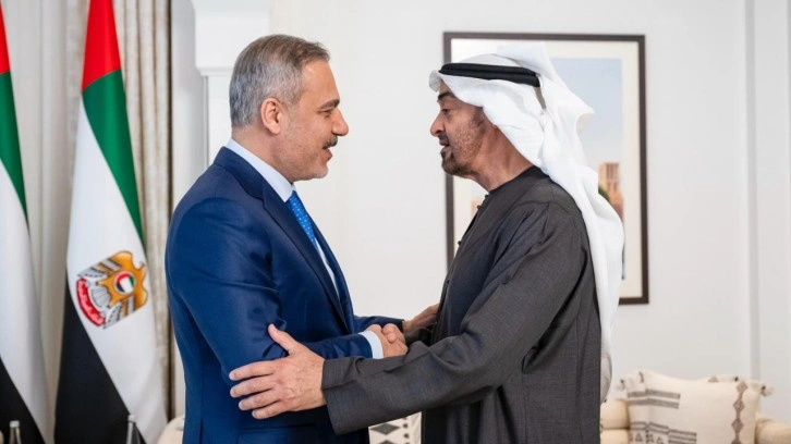 Bakan Fidan'dan BAE Başkanı Zayed ile önemli görüşme