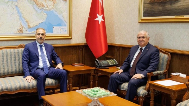 Bakan Fidan’dan Bakan Güler’e ziyaret
