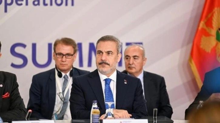 Bakan Fidan, Karadağ&rsquo;da GDA&Uuml; Zirvesi&rsquo;ne katıldı