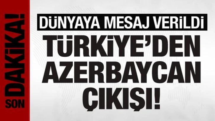 Bakan Fidan: La&ccedil;in yolu Azerbaycan toprağıdır!