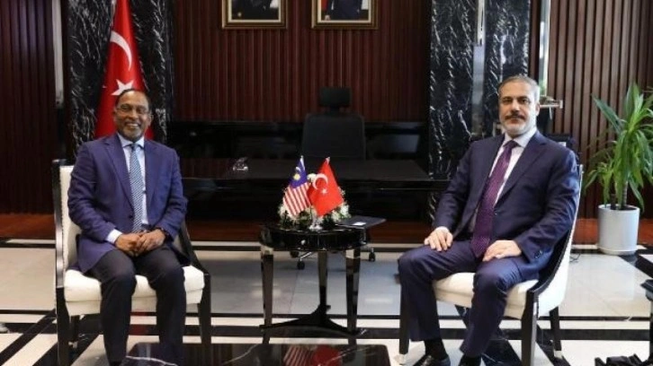 Bakan Fidan, Malezya Dışişleri Bakanı Kadir ile g&ouml;r&uuml;şt&uuml;