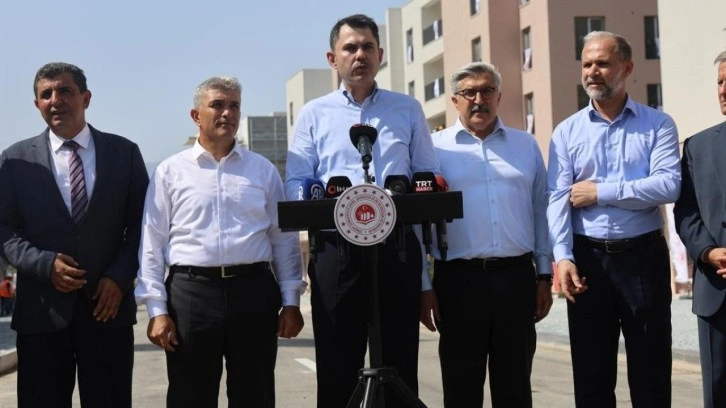 Bakan Kurum: Günde 550 konut yapıyoruz! Her 3 depremzededen 2'si evlerine kavuştu...