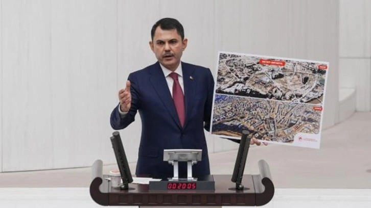 Bakan Kurum TBMM'de duyurdu! Vatandaşlara m&uuml;jdeli haber! 'Namusumuzdur' deyip tarih v