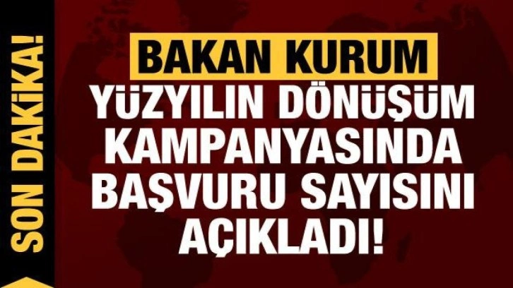 Bakan Murat Kurum 'Yarısı Bizden' kampanyasında başvuru sayısını a&ccedil;ıkladı!