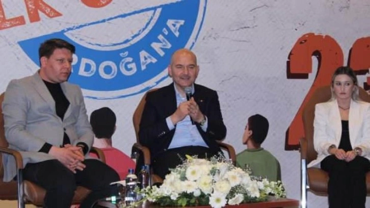 Bakan Soylu: Ataları ne diyorsa bebeleri de aynı şeyi s&ouml;yl&uuml;yor